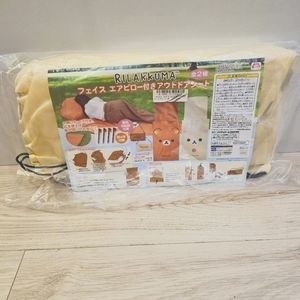 Rilakkuma- Outdoor Floor Mat with Air Pillow (Korilakkuma)